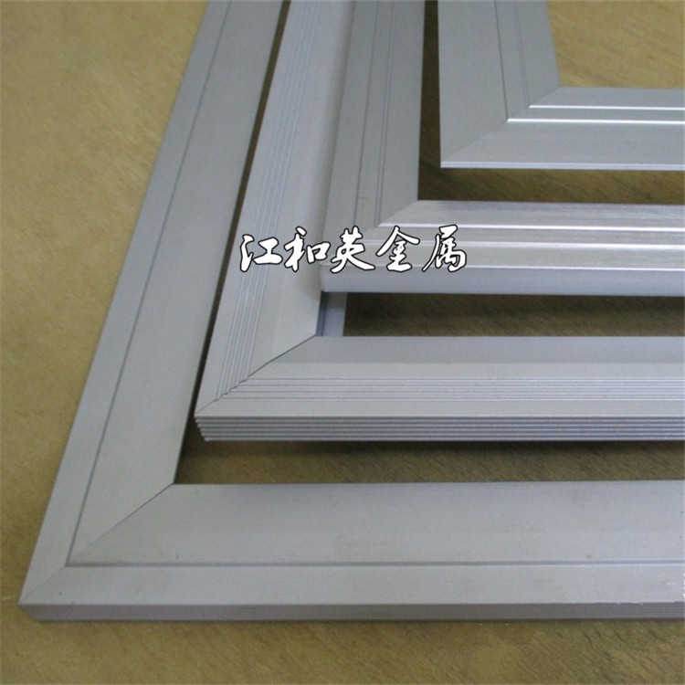 厂家供应600*600面板灯边框白色烤漆 铝框 喷砂阳极氧化铝型材