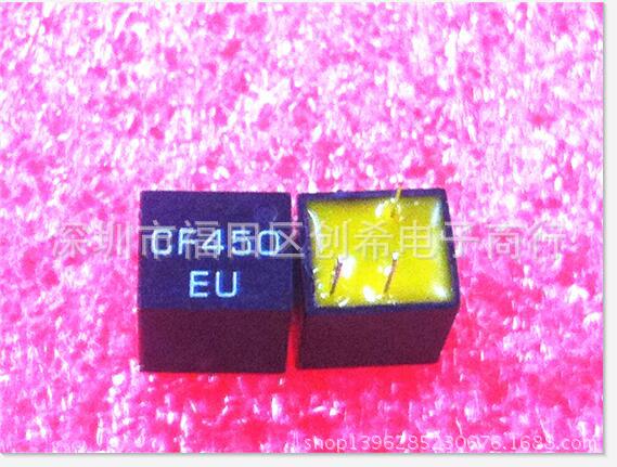 450K通讯机滤波器CF450EU 陶瓷滤波器 450KHZ  LT450EU 1+2