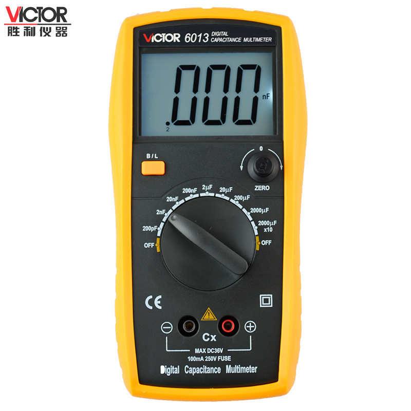 胜利仪器(VICTOR)手持LCR测试仪VC6013数字电容表数字高精度电容