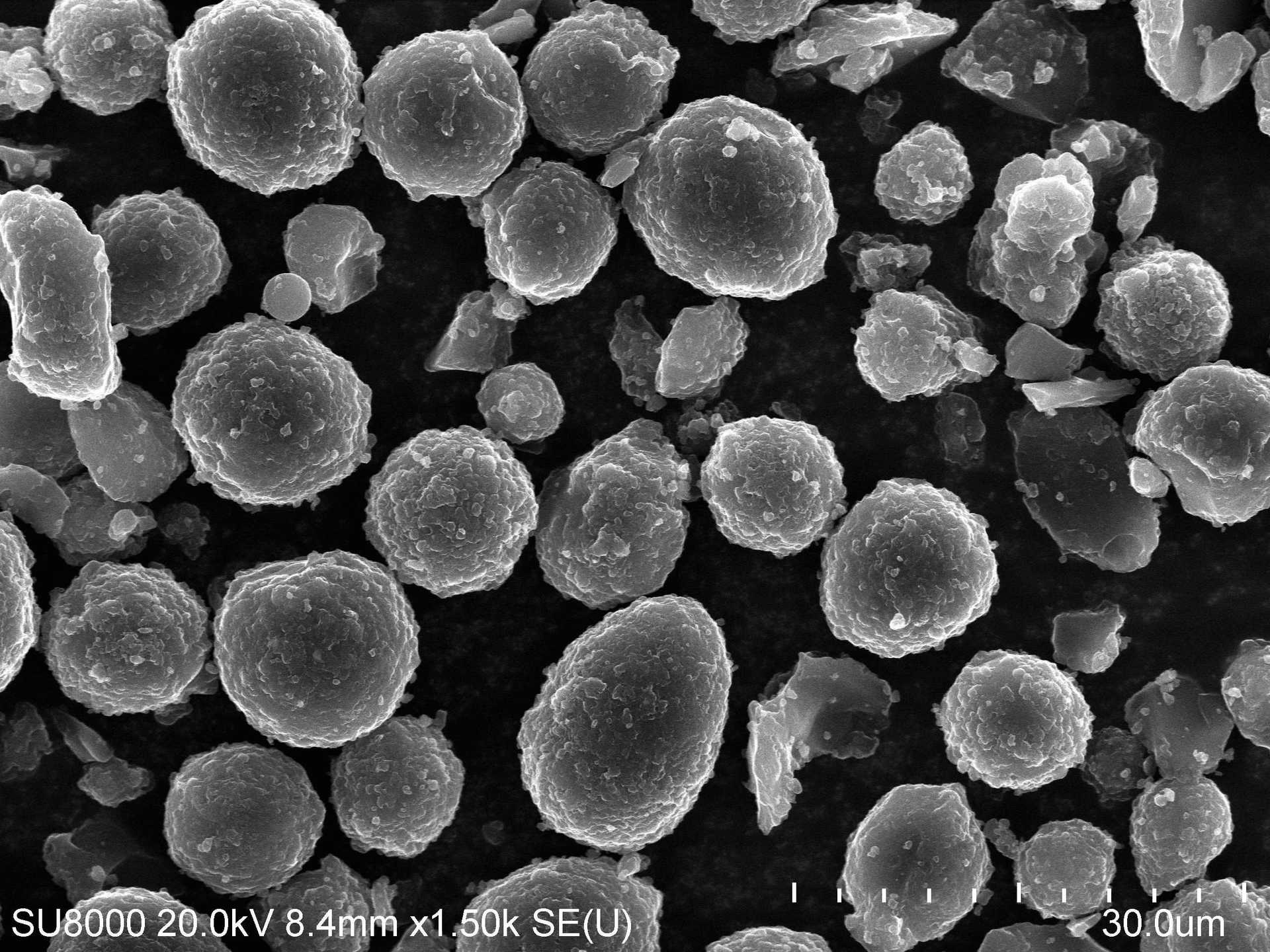 MCMB 中间相炭微球生球 NRG-18 17-21微米 GREEN MICROBEADS