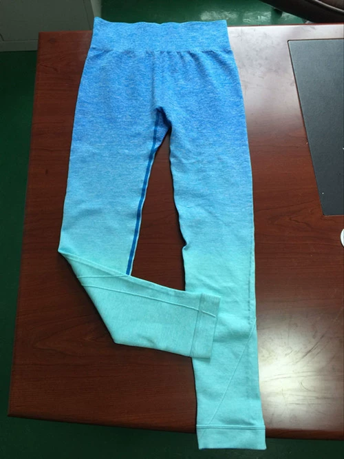 Yoga Leggings Gradient, Elastic High-Waist Tight Pants, for Running, Sizes S/M L/XL