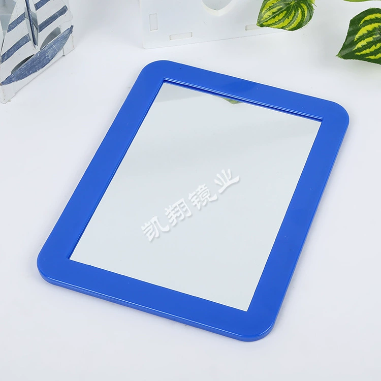 Polyurethane handheld square small mirror, new collection, direct factory sales