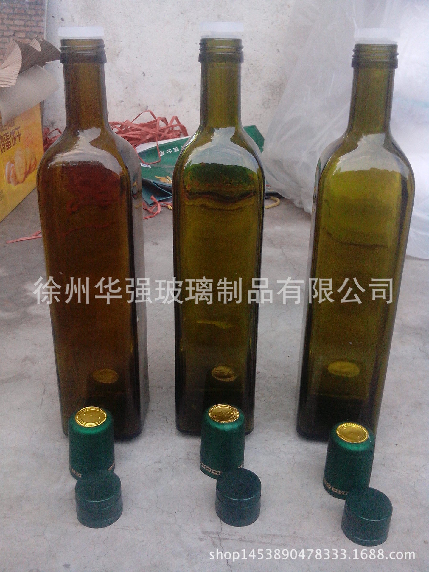 玻璃瓶厂家批量订制500ml橄榄油瓶核桃油瓶菜籽油瓶茶油瓶