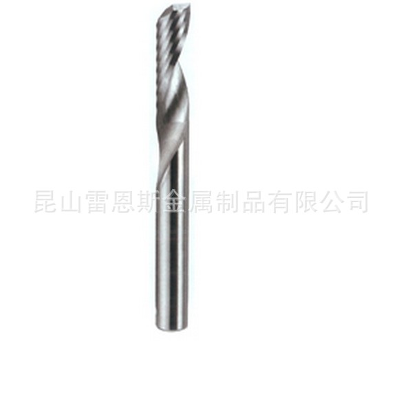 供应台湾震虎铝/塑胶/木工用30°螺旋角1刃平头型立铣刀AP0100