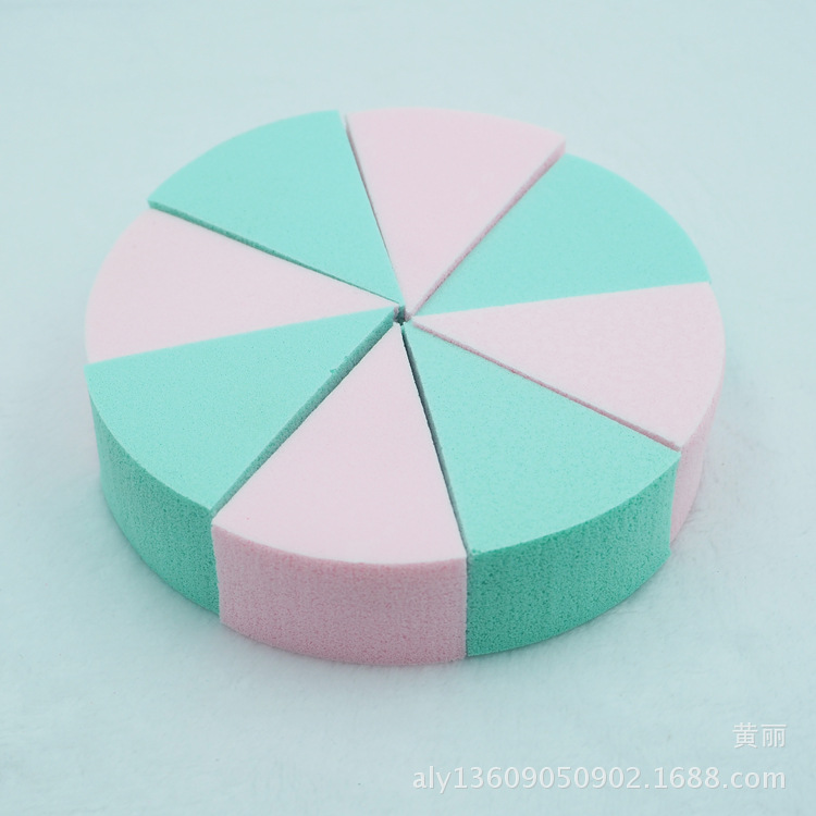 乳胶圆八切粉扑9