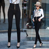 new European and American high waist jeans legs pencil pants