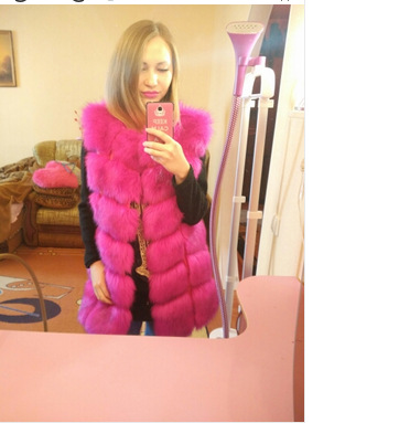 Gilet femme en Fourrure artificielle - Ref 3434780 Image 4