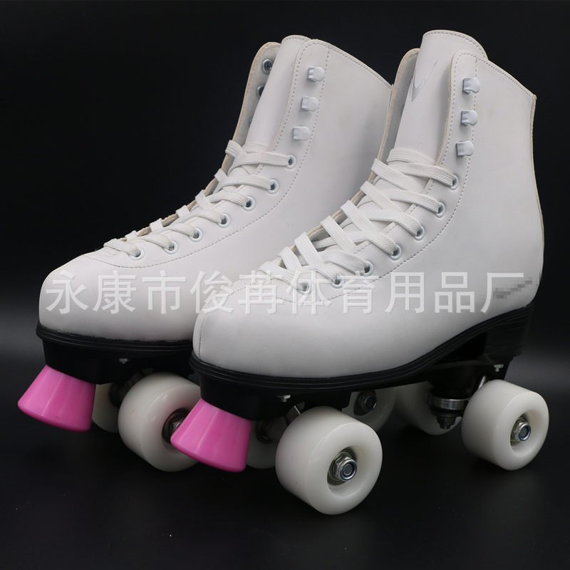 鋁支架旱冰鞋傳統鞋雙排溜冰鞋 (4)