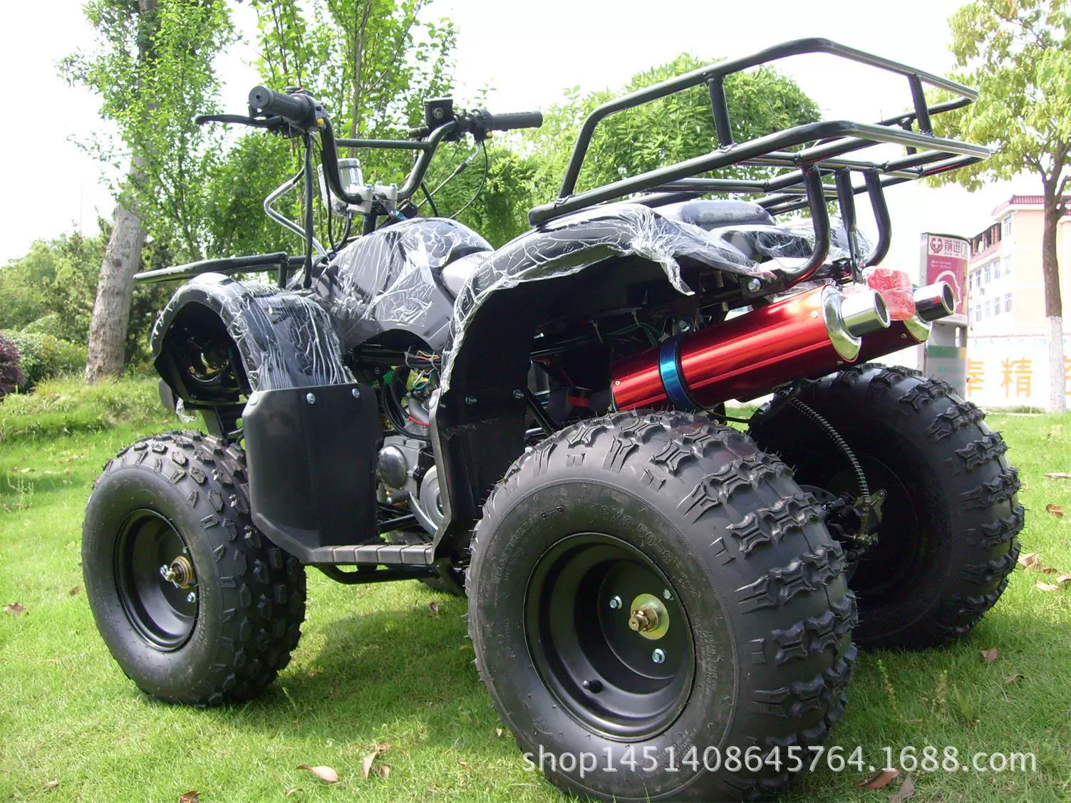 125cc пляжный автомобиль пляжный мотоцикл четырехколесный мотоцикл 8-дюймовые шины передний и задний дисковый тормоз мотоцикл