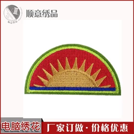 绣花加工;其他后整工艺;布贴