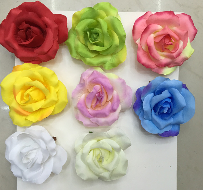 Fashion Flower Cloth Hair Clip 1 Piece display picture 3