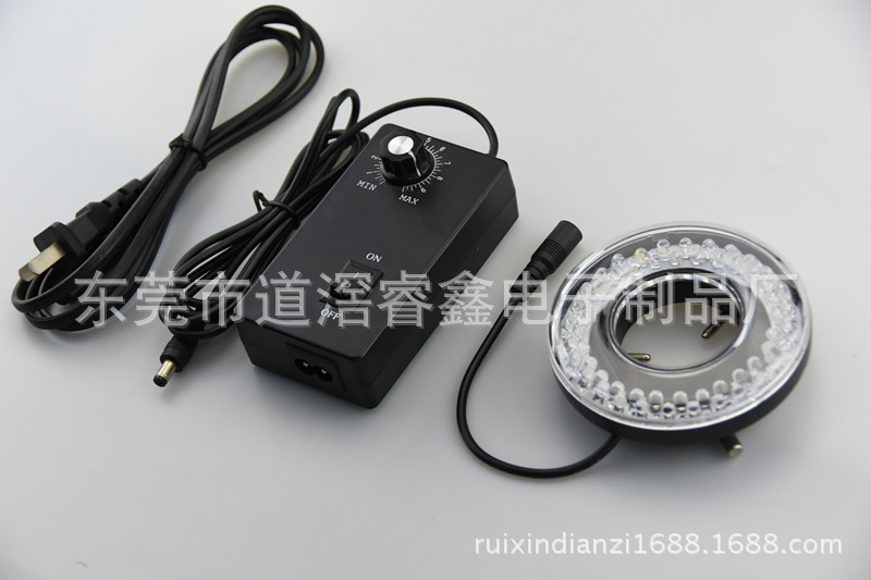 新品特价直销 内径45mm LED 可调显微镜光源 环形灯 TY-M45-60