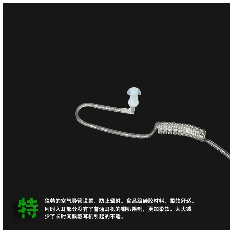 Agent vacuum guidelines controlled call mobile phone headset earplug pipe unilateral driver fully compatible