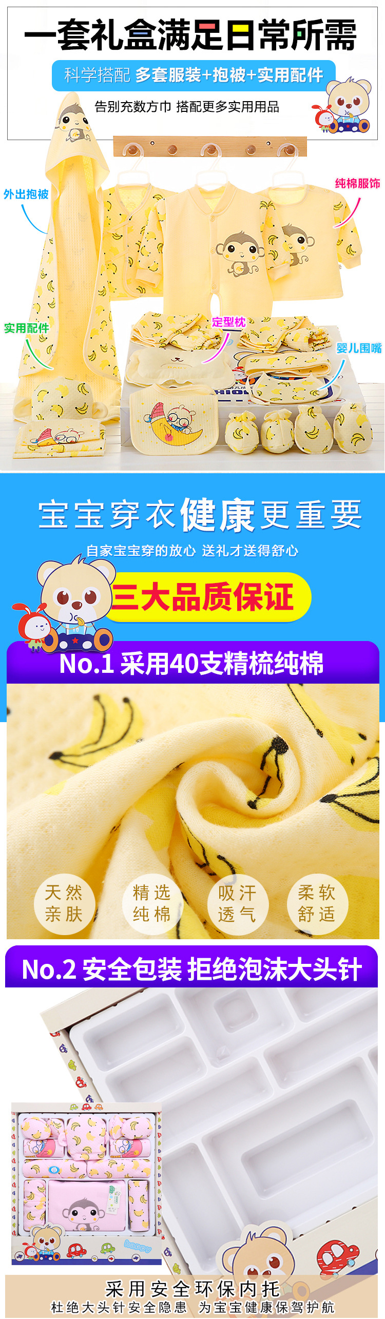 Coffret cadeau pour nouveau-né - Vêtements + Accessoires - Ref 1957853 Image 8