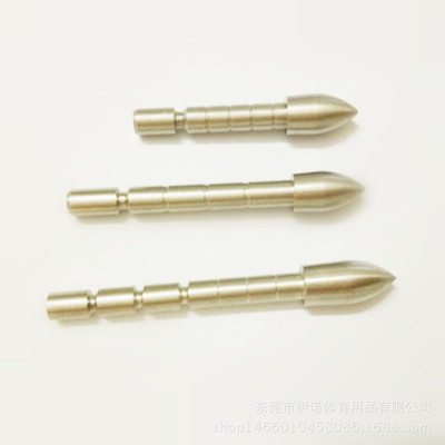專業生産批發弓箭箭杆配件 弓箭箭頭80gr/100gr/120gr內插4.2靶頭