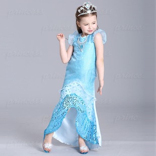 儿童美人鱼公主裙图片_儿童美人鱼公主裙图片