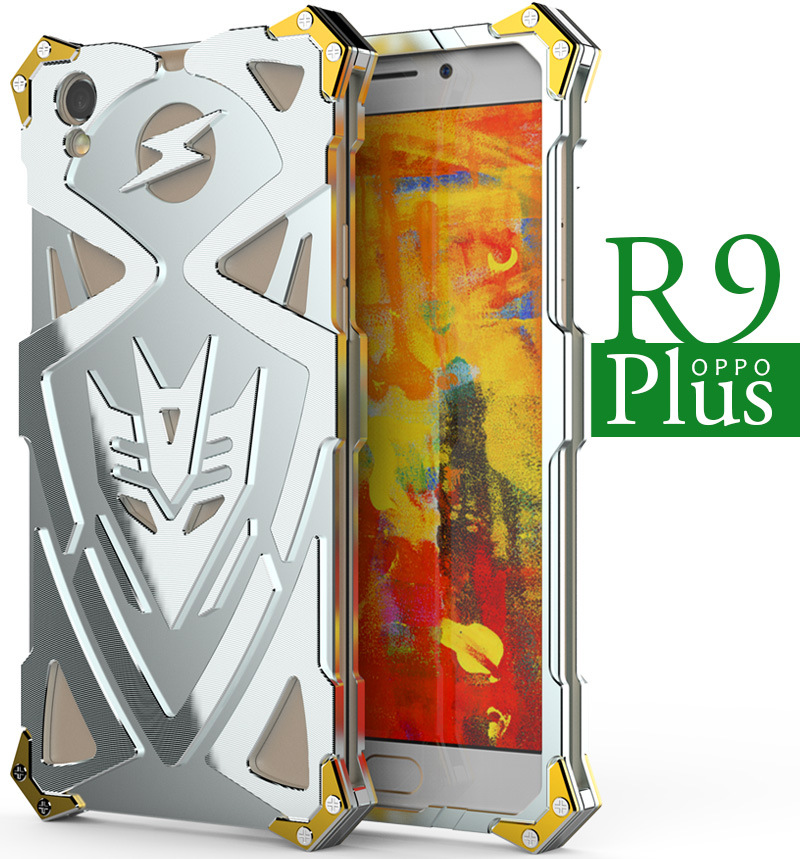 SIMON THOR Ⅱ Aviation Aluminum Alloy Shockproof Armor Metal Case Cover for OPPO R9 Plus & OPPO R9