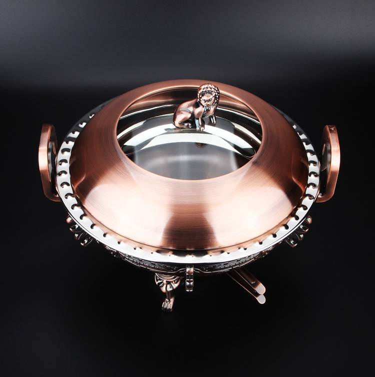 厂家直销中华鼎不锈钢酒精干锅炉，酒店用品固体酒精炉小火锅