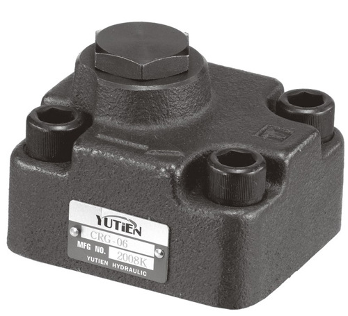 YUTIEN,台湾油田,转角式单向阀,CRG-06-05,CRG-06-50,