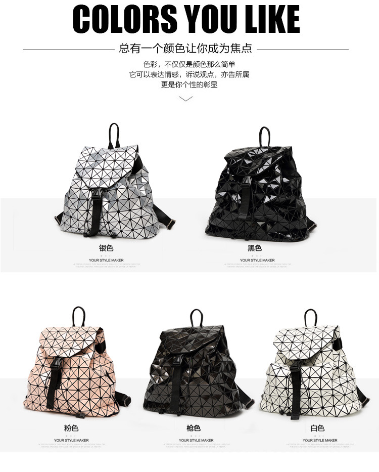 银色拼接背包_04