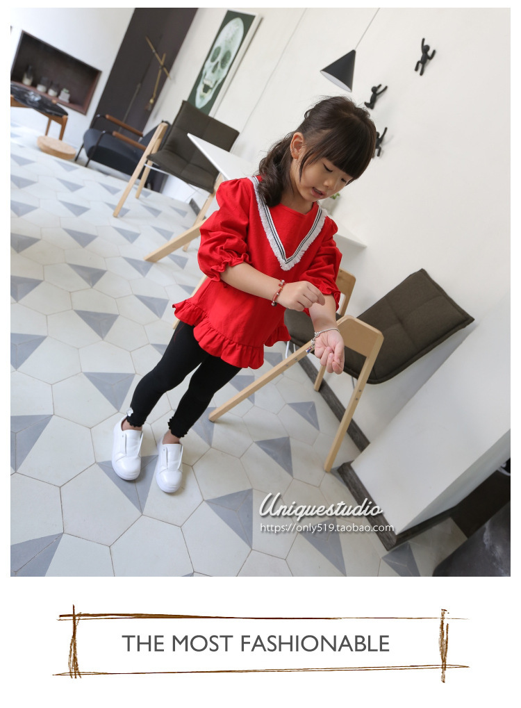 Chemise fille à manche longue - Ref 2087263 Image 13