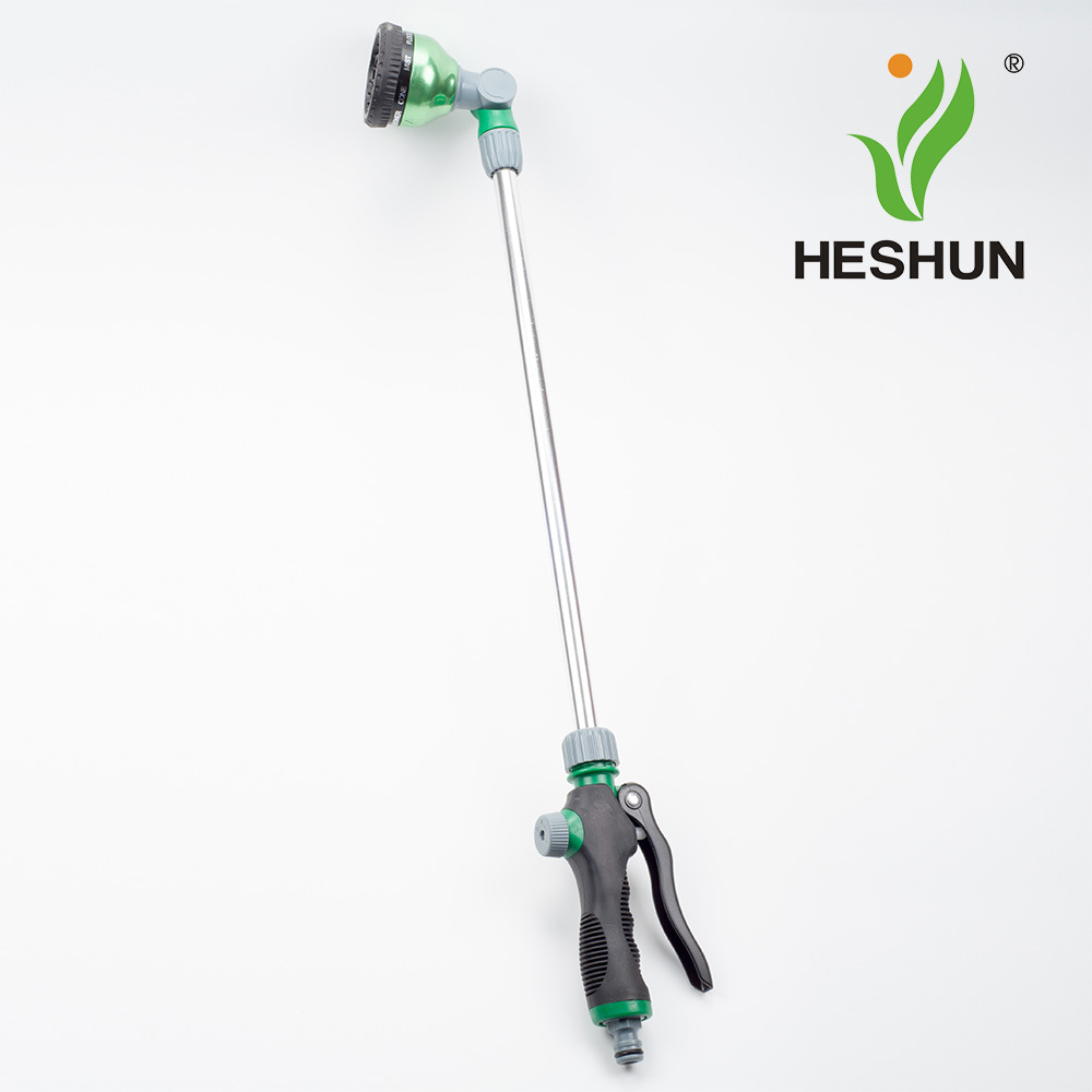 园林9功能长杆喷头带花洒，长杆枪喷水枪