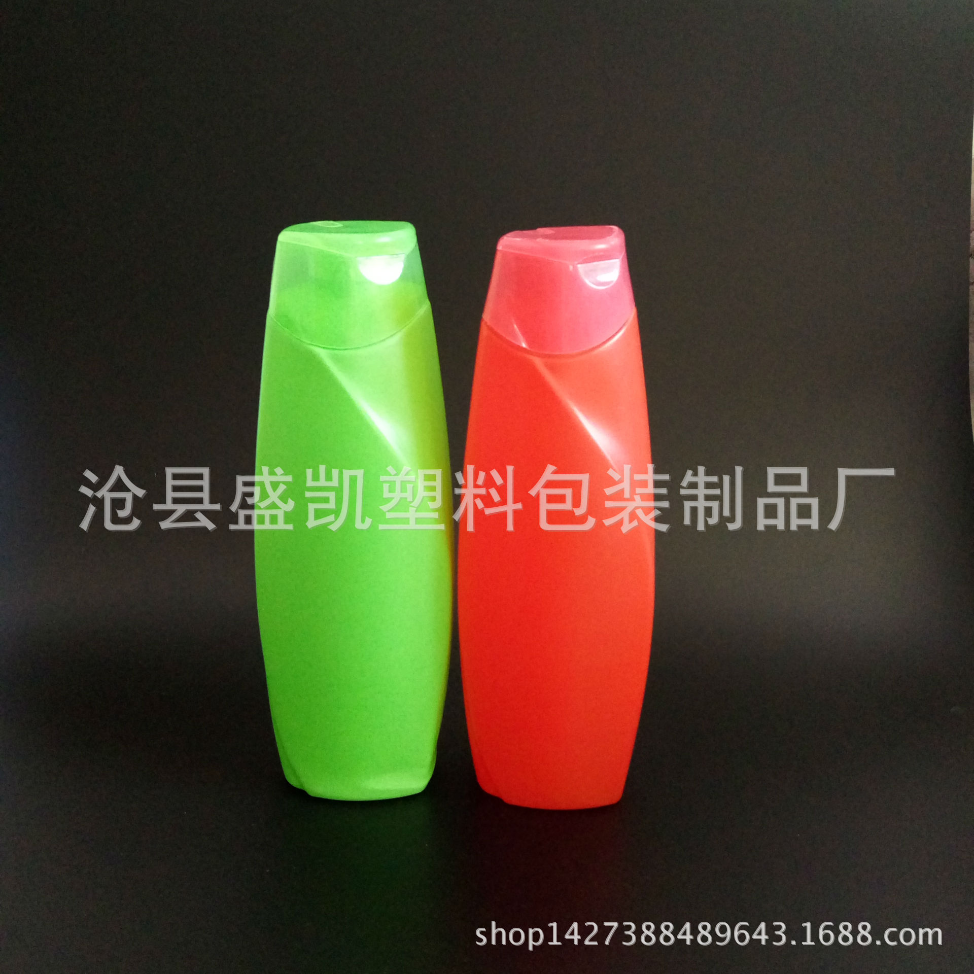 厂家供应400ml洗发水沐浴露塑料瓶翻盖塑料瓶 日化用品包装瓶