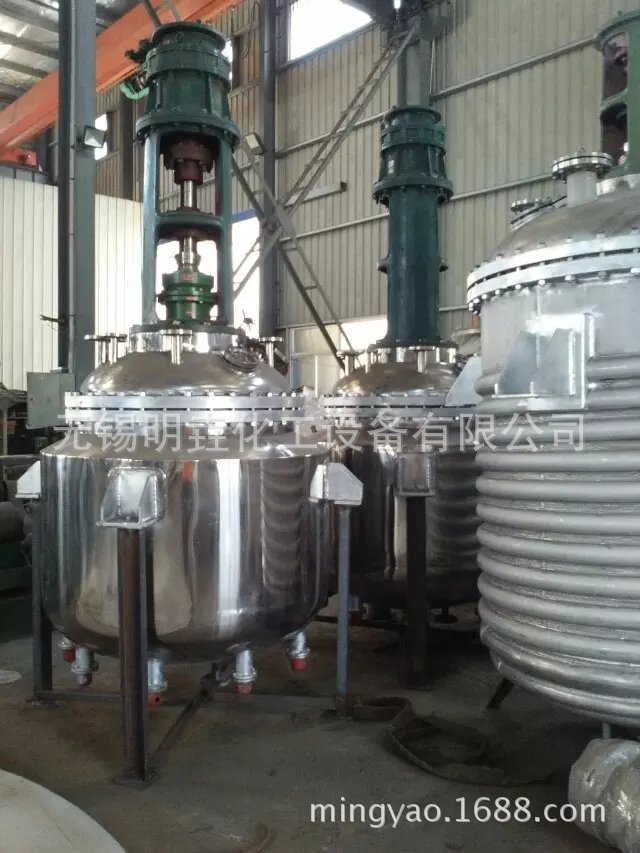 厂家直销电加热反应釜  外盘管导热油反应釜  不锈钢搅拌釜批发