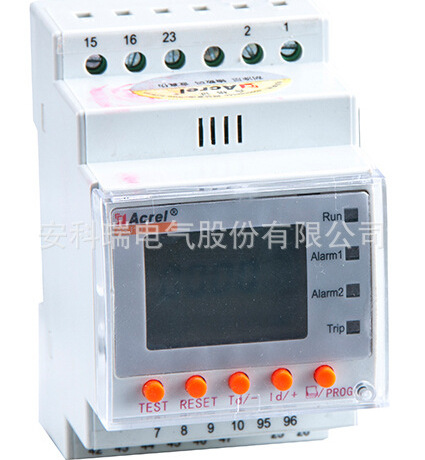 安科瑞ASJ10-AV3/H2D1-C三相数显电压继电器2常开1常闭RS485通讯