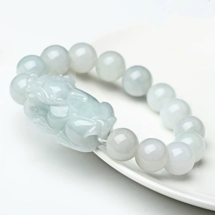 Пласти jade Myanmar, браслет из Emerald, круглые бусины