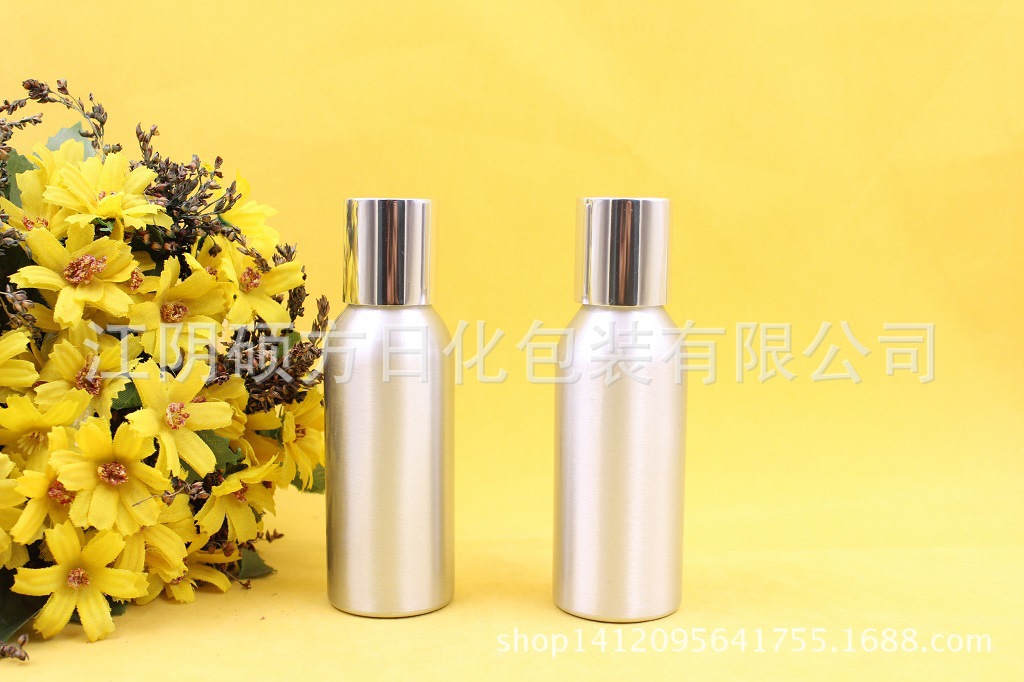 供应100ml铝罐 40*110mm 电化铝盖 精油铝瓶