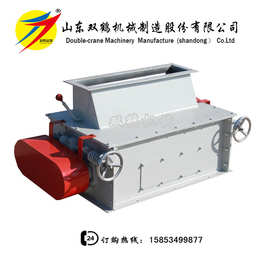 甘肃对辊破碎机厂家图片价格，时产2吨的齿辊式大豆高粱破碎机