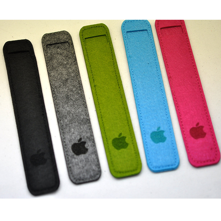 大容量简约毛毡笔袋学生用品文具收纳毛毡袋 毛毡笔袋厂家