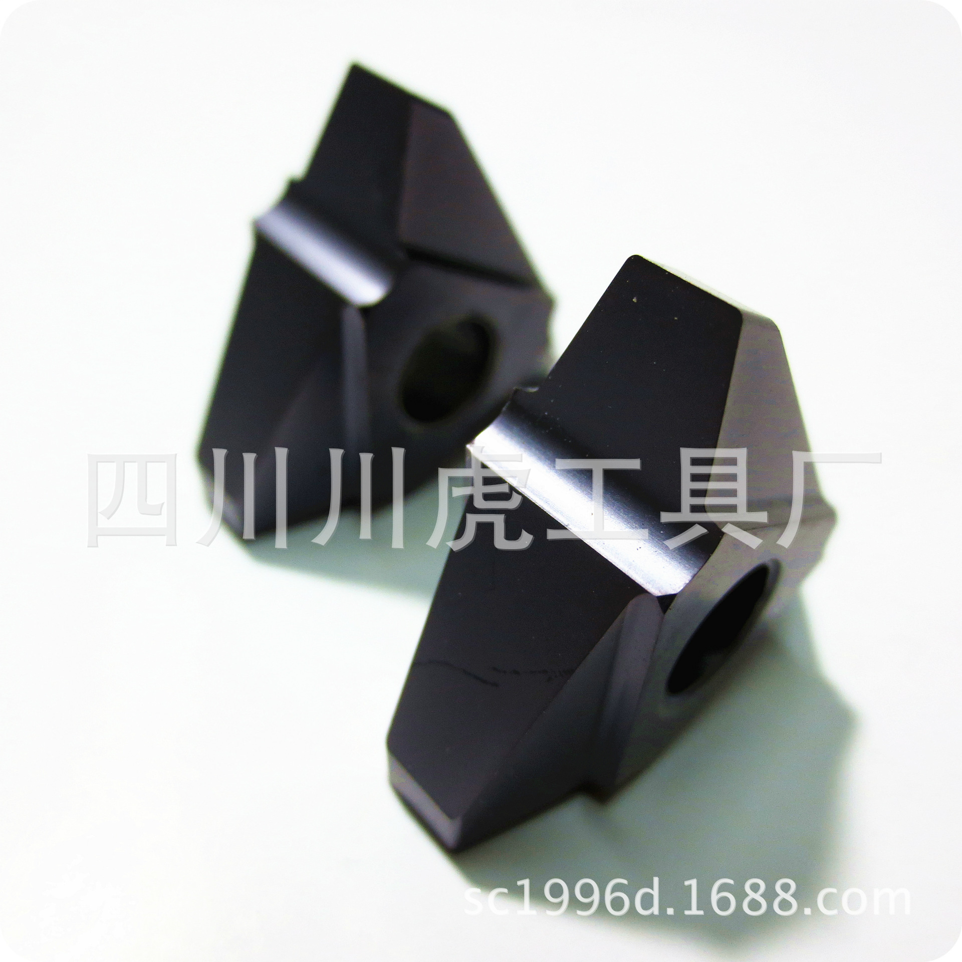 美制29°梯形螺纹刀片/旋风铣螺纹刀片：27VER2ACME CTCP125