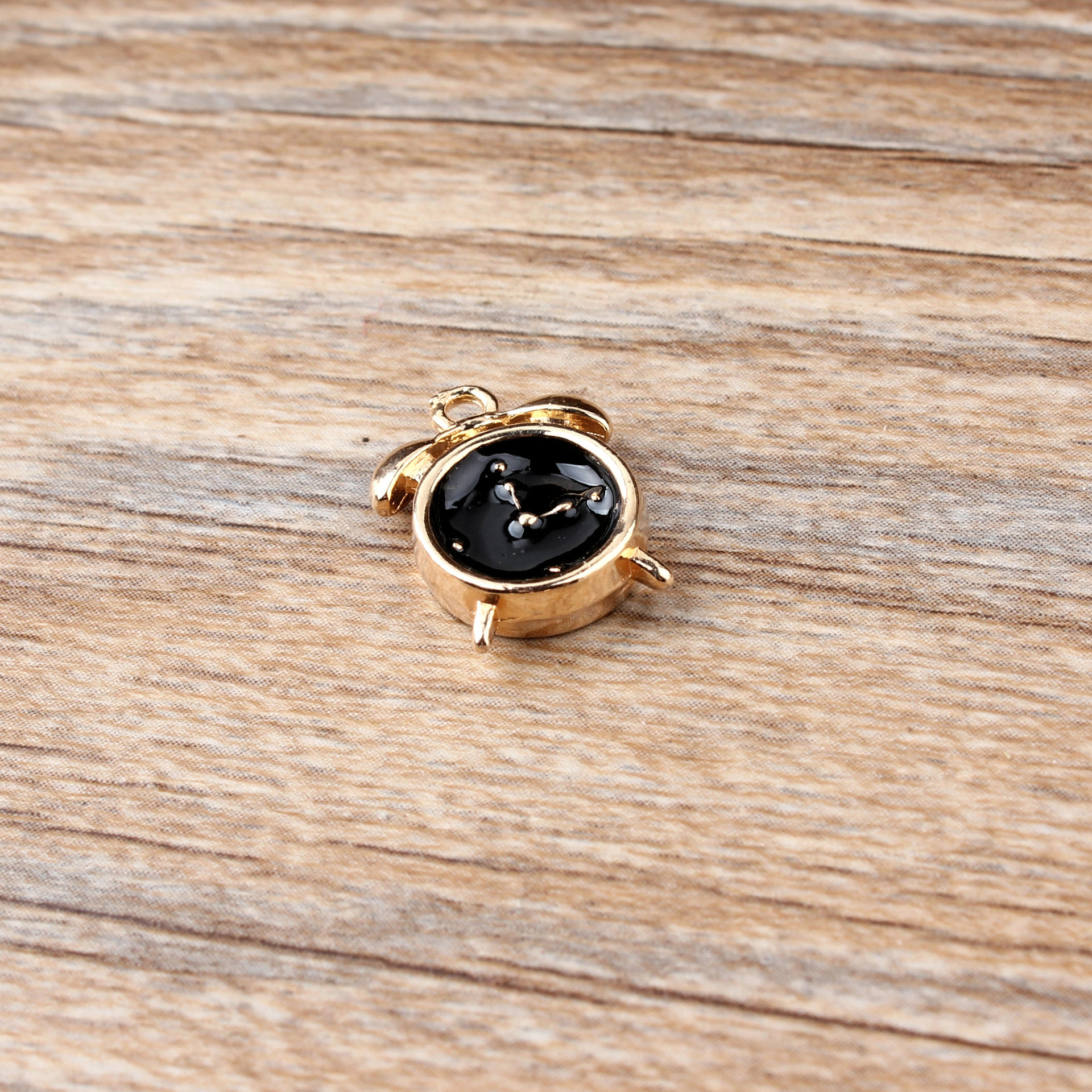 17g Weight Pendant Jewelry Making Type DIY Jewelry Accessories Classification 10 PCS/Package Quantity Alloy Material Clock Pattern Enamel Design Casual, Simple Style Style 10 PCS/Package Alloy Clock Pendant 4