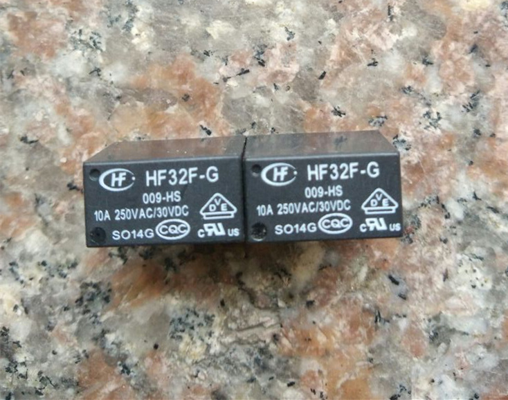 全新原装宏发HF继电器JZC-32F-G-009-HS高负载10A一组常开4脚