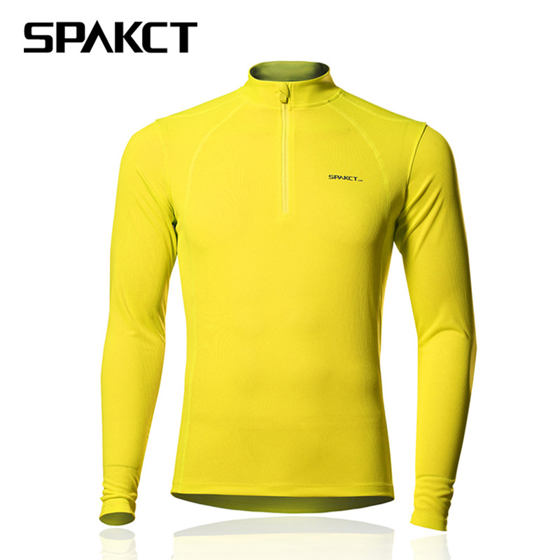 spakct spring and summer cycling clothes long-sleeved bicycle short-sleeved casual top men's bicycle equipment Aurora