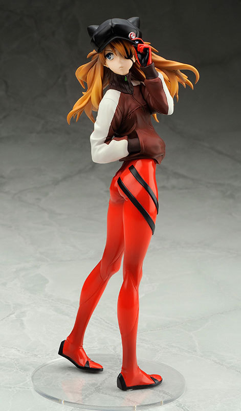 Evangelion Alter Shikinami Asuka Langley Jersey Ver Pvc Figure Toy W