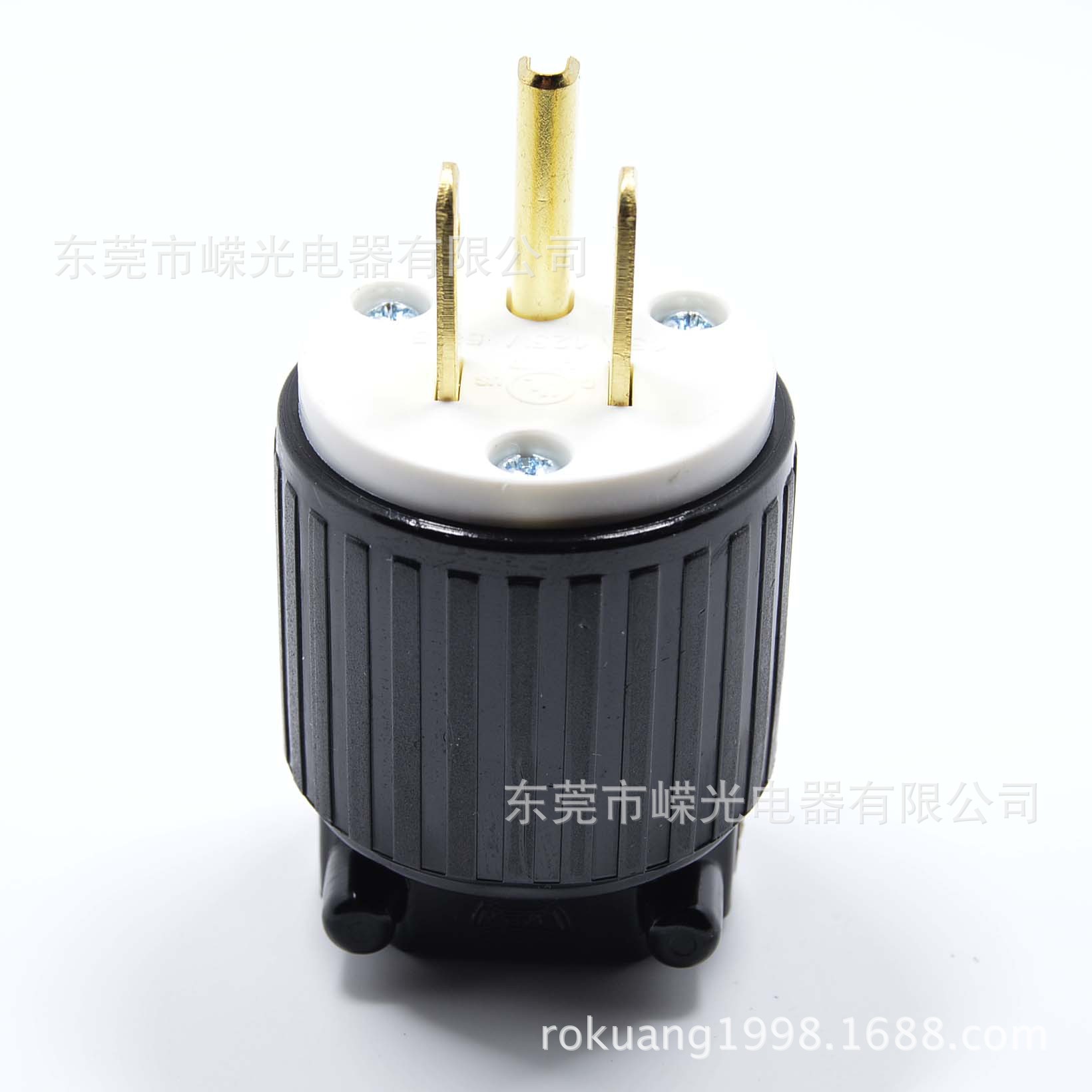 LK7515P 极性插头 1 125V 5-15P UL美式二极转配式半导体接线头