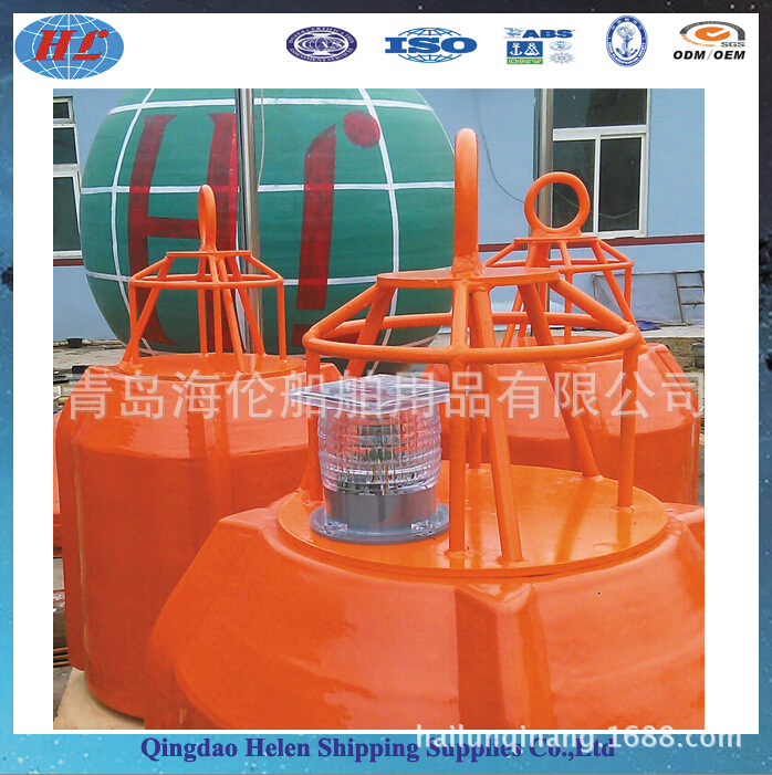 供应海上浮标海洋系泊船用锚 诚信供应商海伦防撞设施防撞设施青