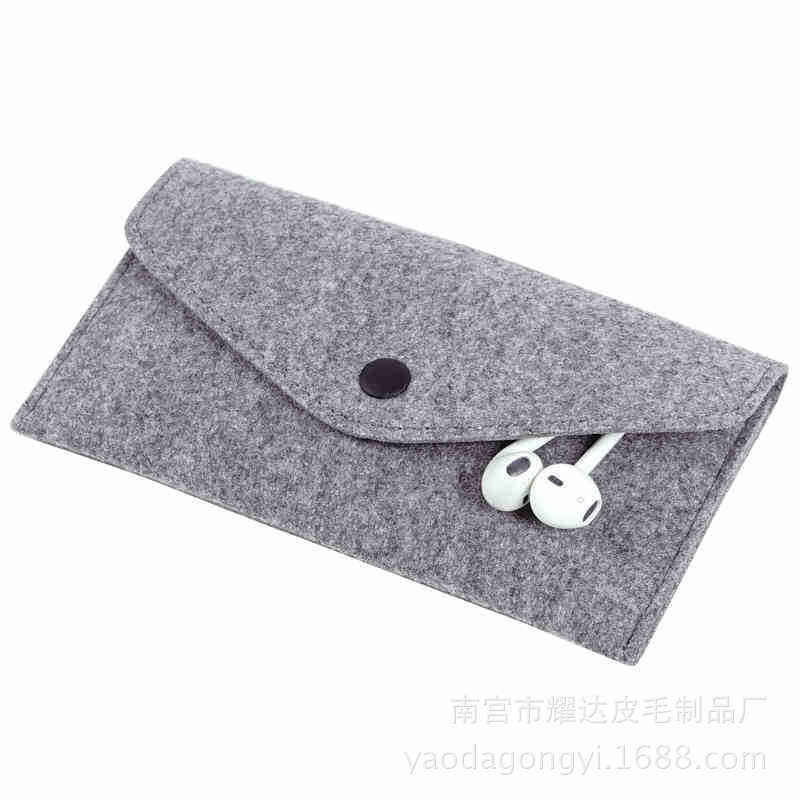 专业批发毛毡包 毛毡ipad电脑包 毛毡卡包零钱包 各种款式可定制