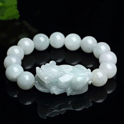 Пласти jade Myanmar, браслет из Emerald, круглые бусины