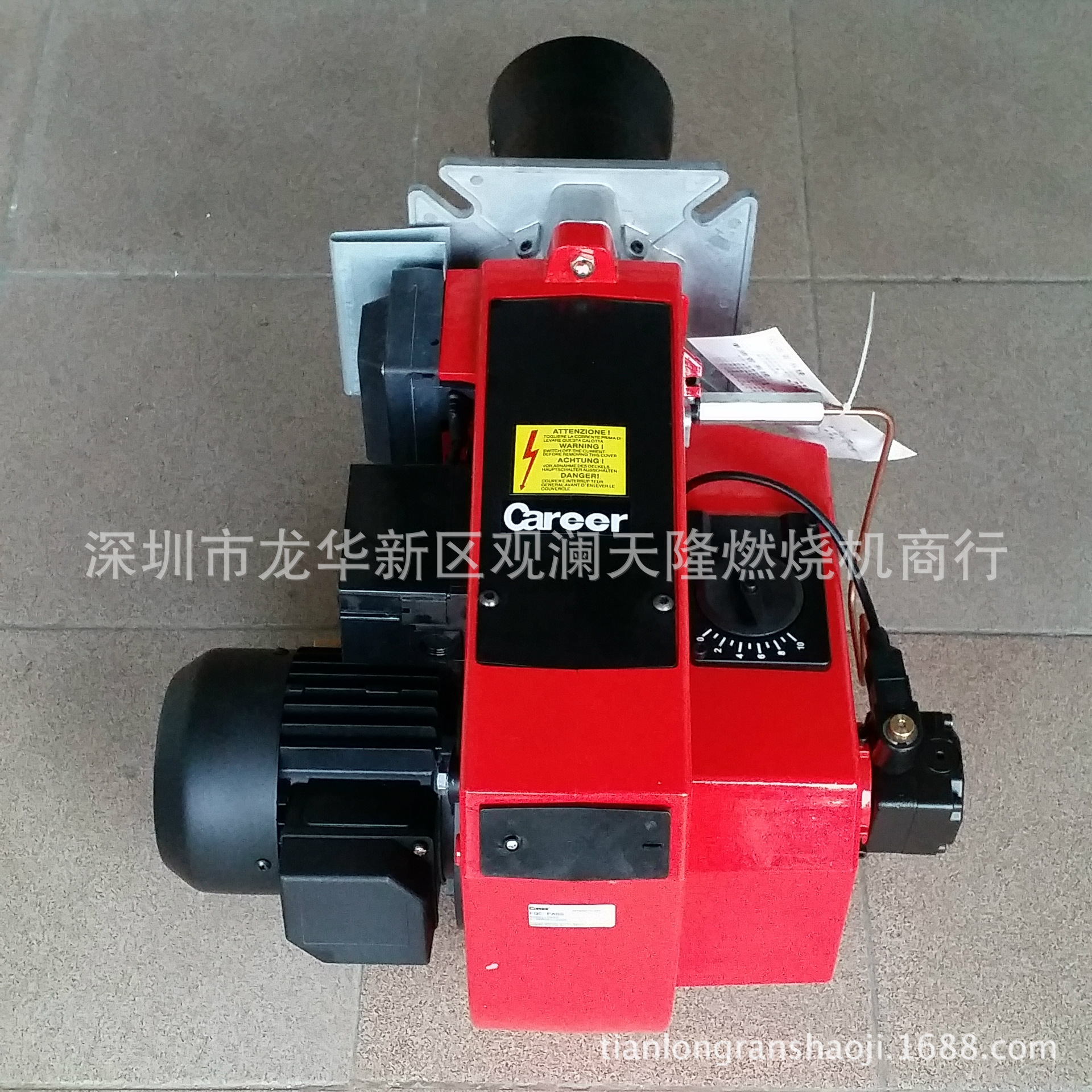 销售Career凯利牌CX30柴油30万大卡单段火燃烧机燃烧器