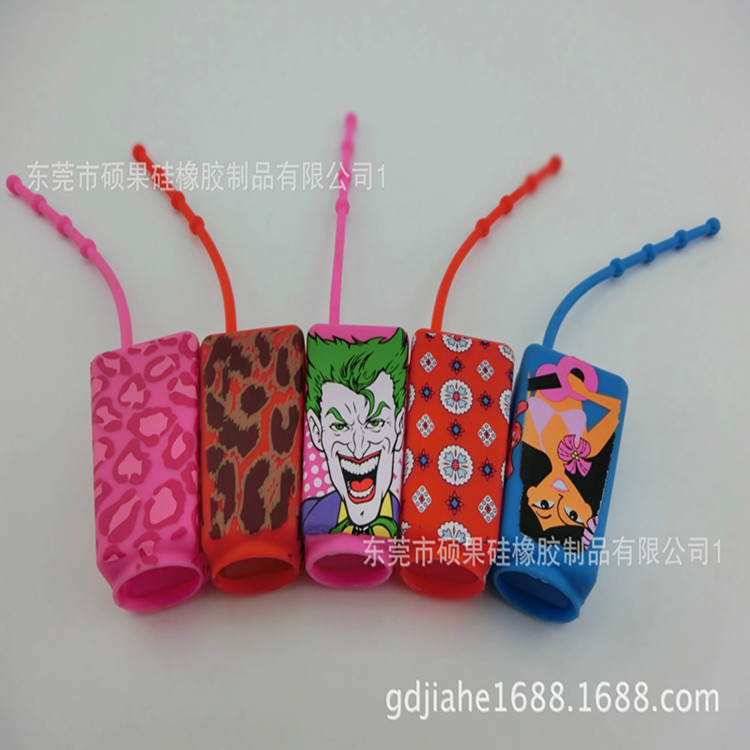 丝印logo30毫升硅胶洗手液瓶套 600ML洗手液配硅胶套