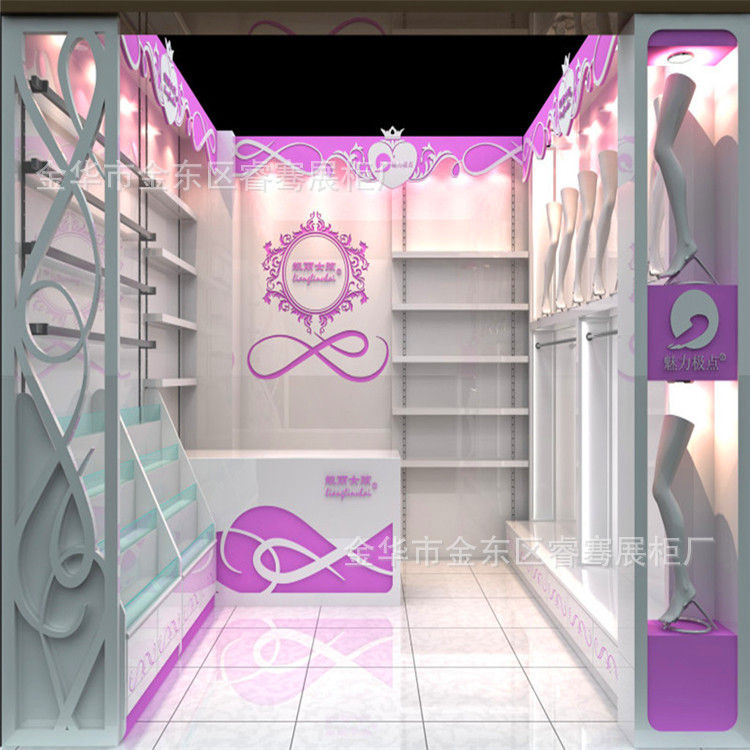 装修设计展柜 柜台化妆品展示柜 烟柜货柜产品展示柜陈列柜手机柜