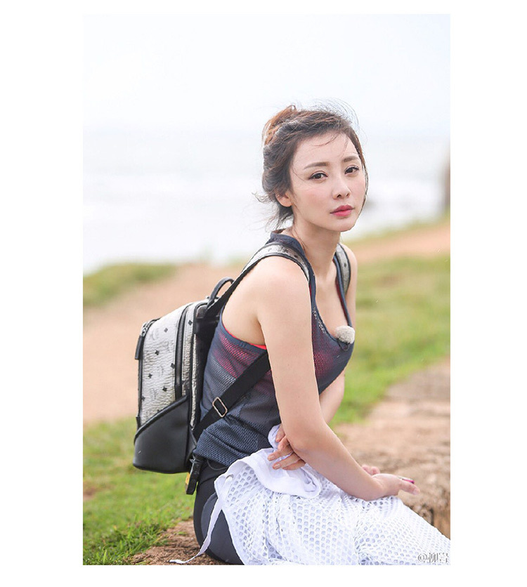 Débardeur sport pour femme en nylon - Ref 2030088 Image 7