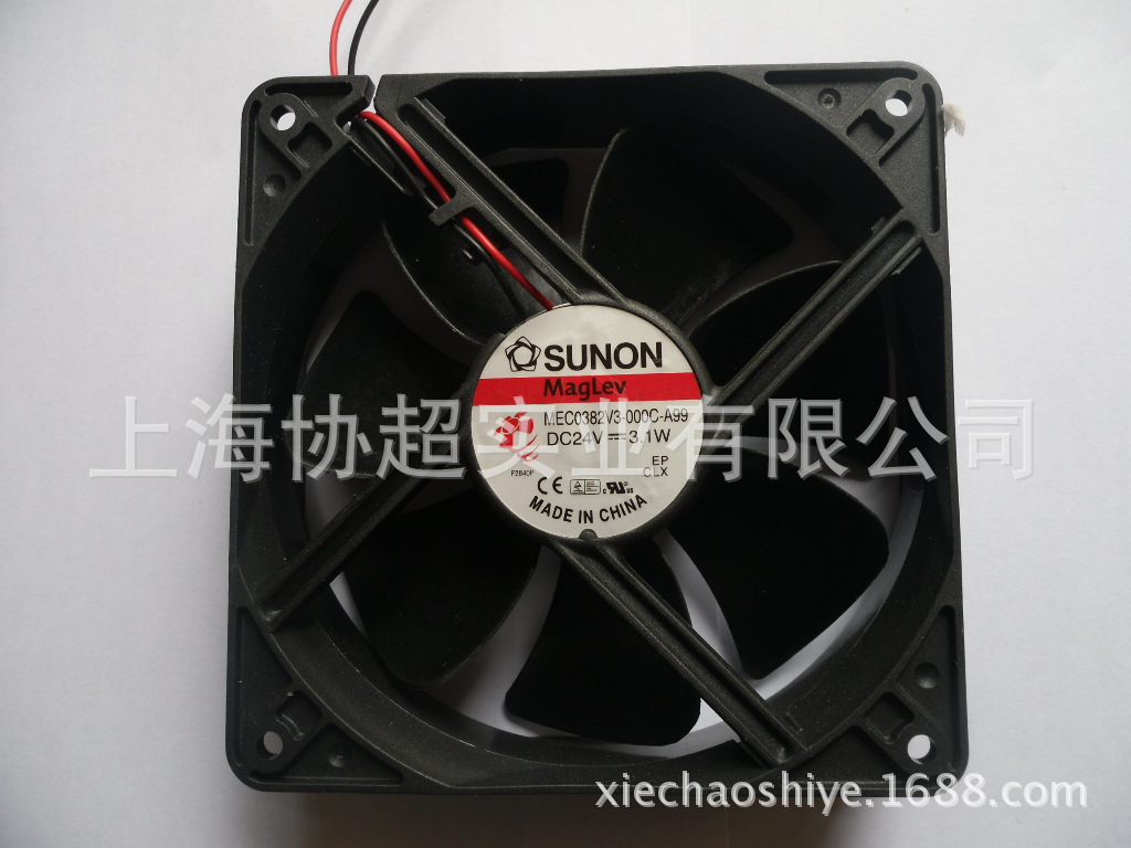 全新MEC0382V3-000C-A99SUNON建准风机1203824V0.13A直流风扇