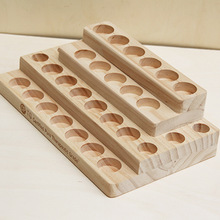 多特瑞精油盒 松木精油展示架定 做 木质盒子松木精油木盒