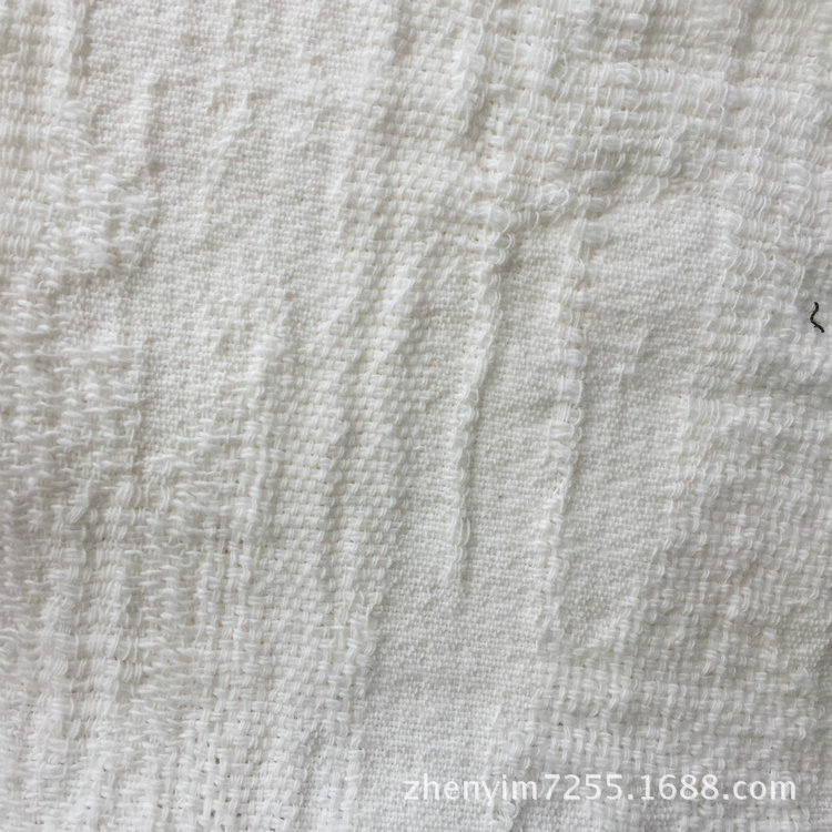 M-410  现货全棉双层大提花厚料服装家纺面料