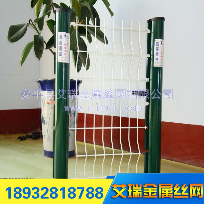仓库车间隔离网 工厂小区围栏网、室内框架铁丝网围栏